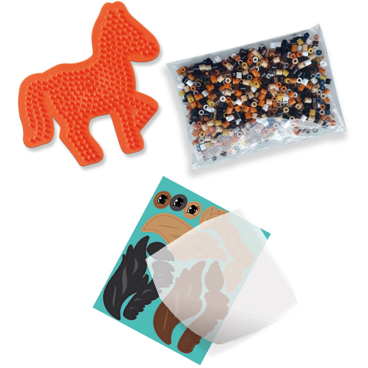 Jucarie Creativa Beedz - Margele de calcat Cal