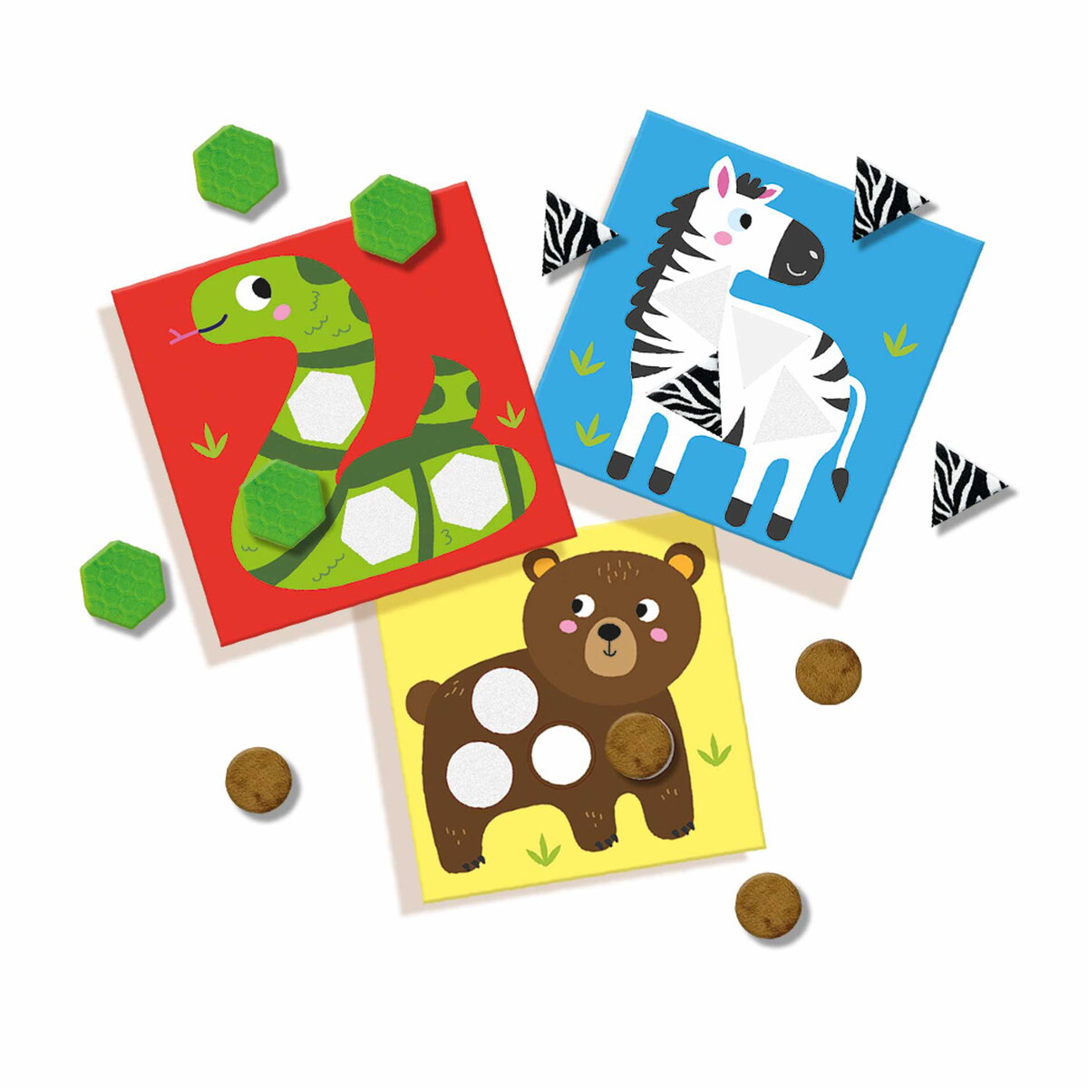 Jucarie Creativa copii cu animale si forme senzoriale