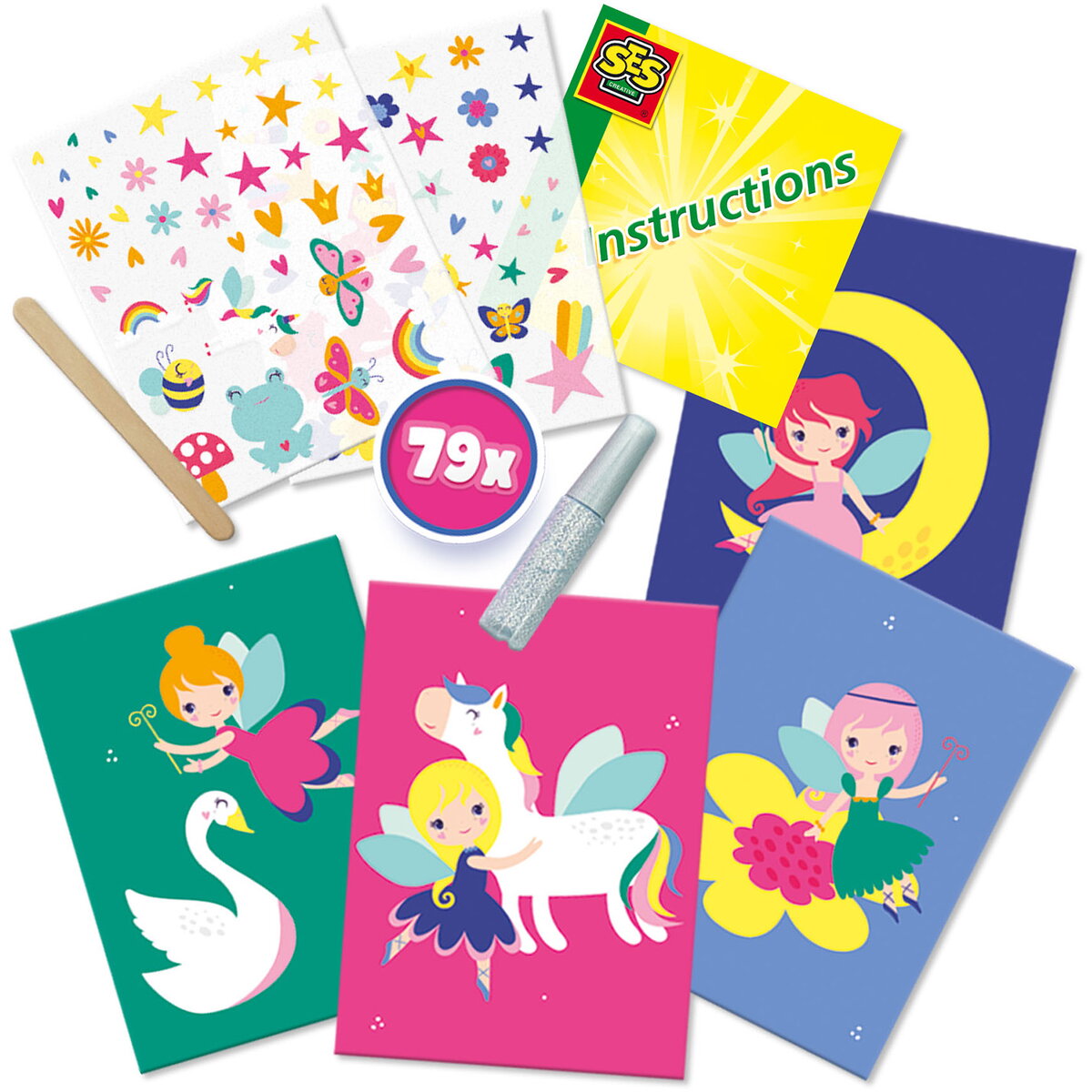 Jucarie Creativa Felicitari prin transfer metalic