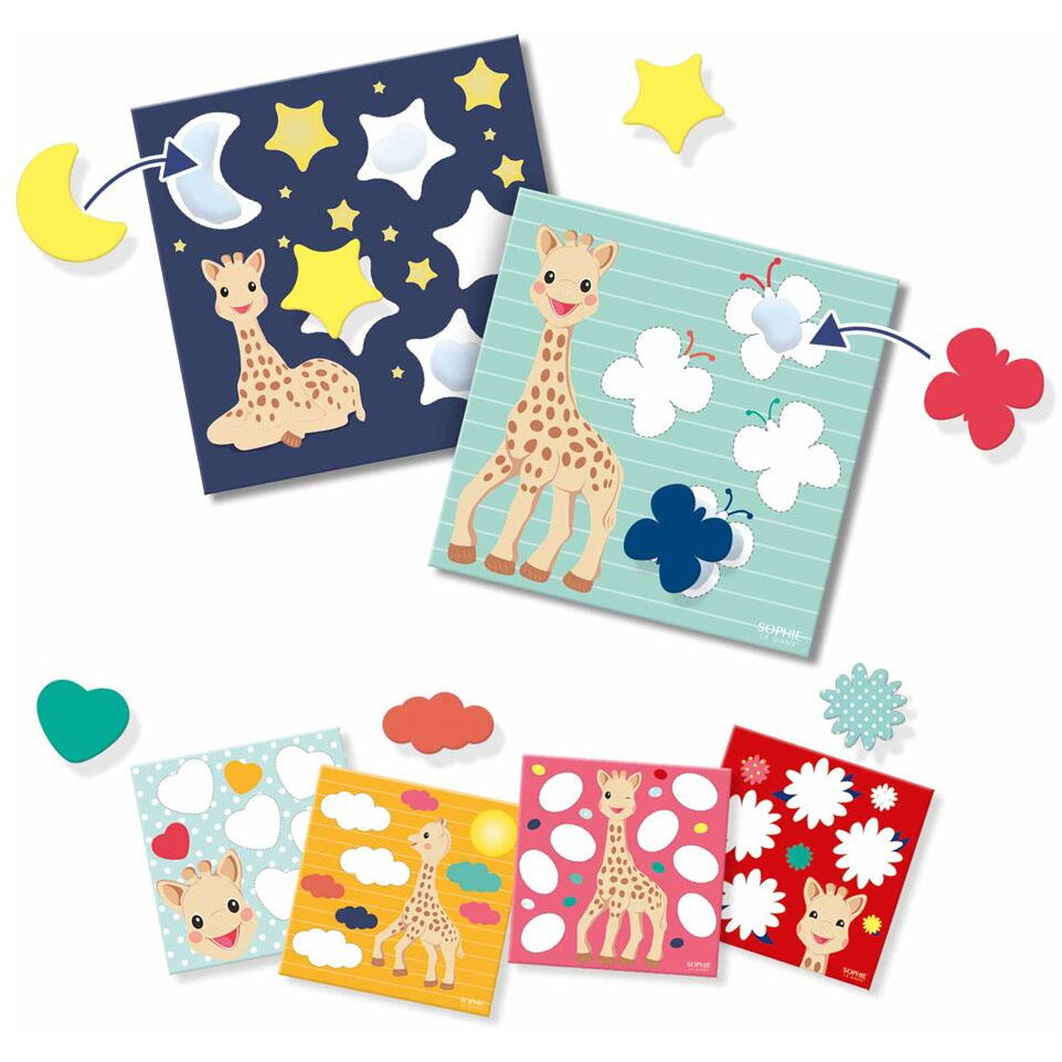 Jucarie Creativa Girafa Sophie - Lipeste forme