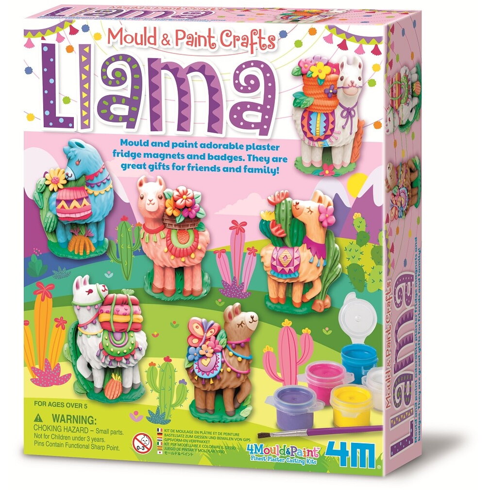 Jucarie creativa Gypsum castings - Lama