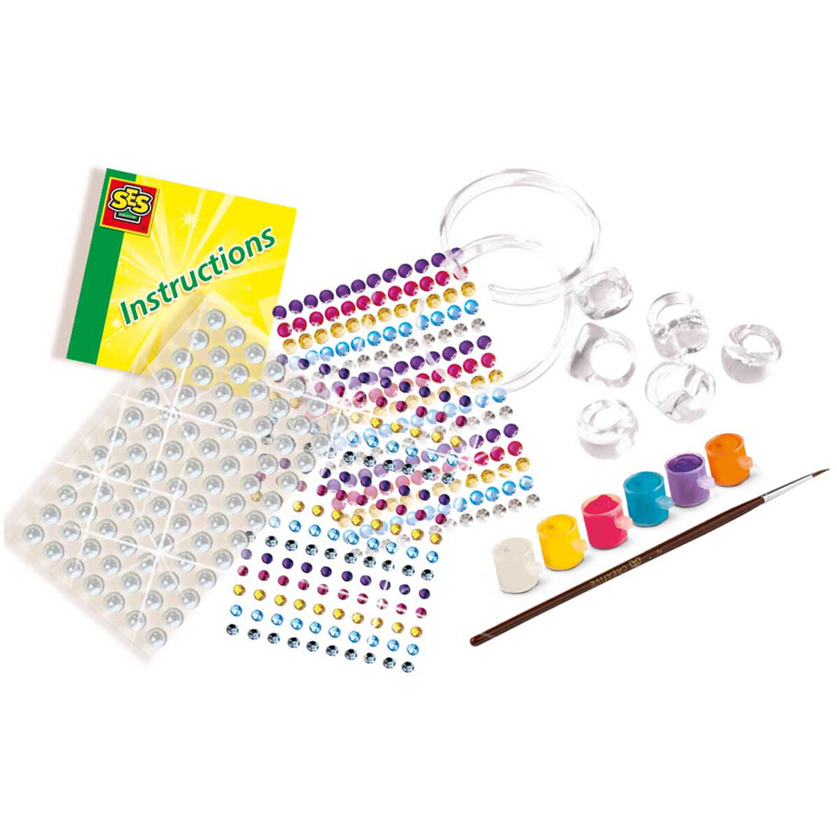 Jucarie Creativa Inele si bratari cu diamante