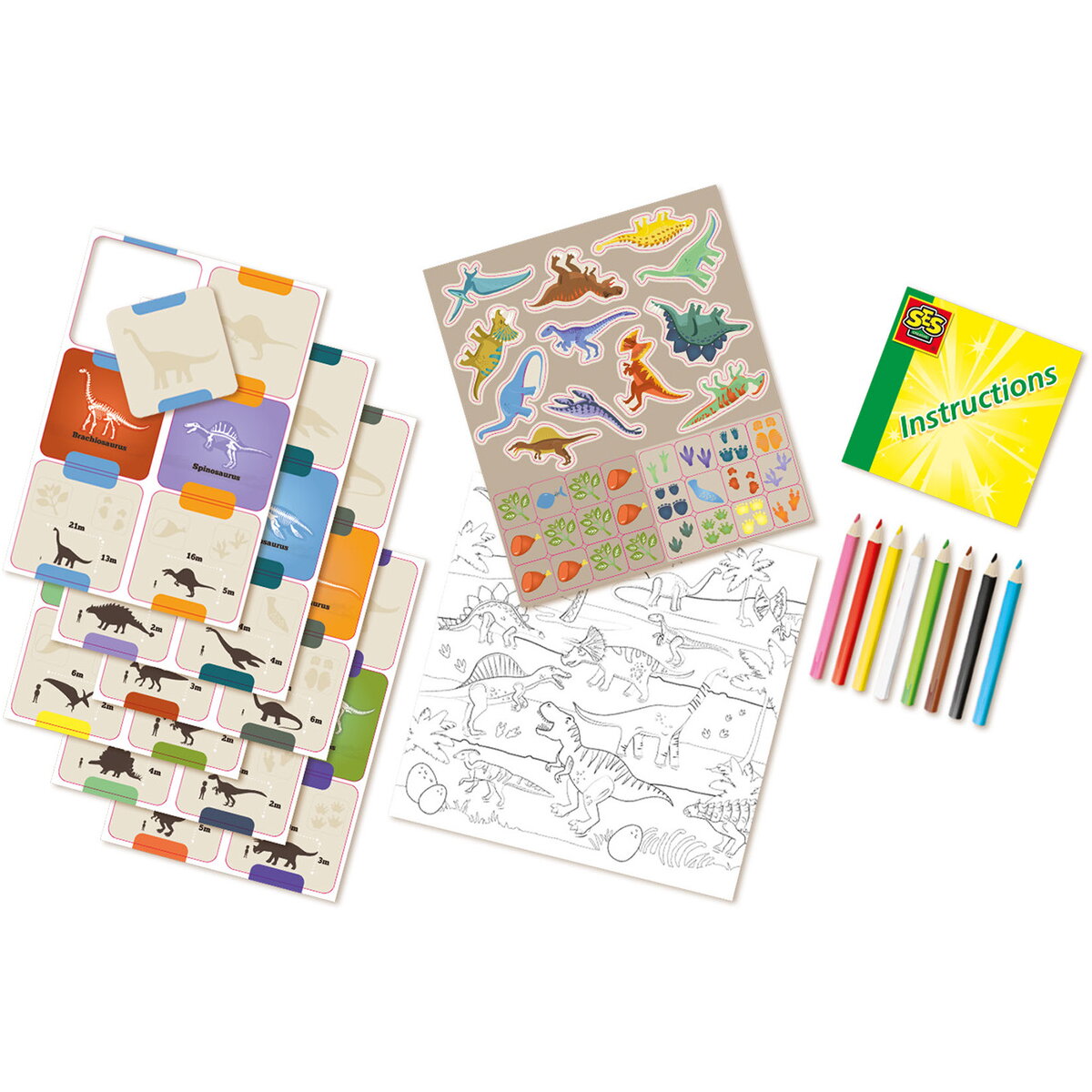 Jucarie Creativa Joc - Invat Dinozaurii