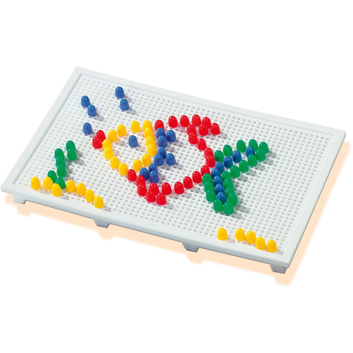 Jucarie Creativa mozaic - Tabla de jucarie mozaic cu pini colorati