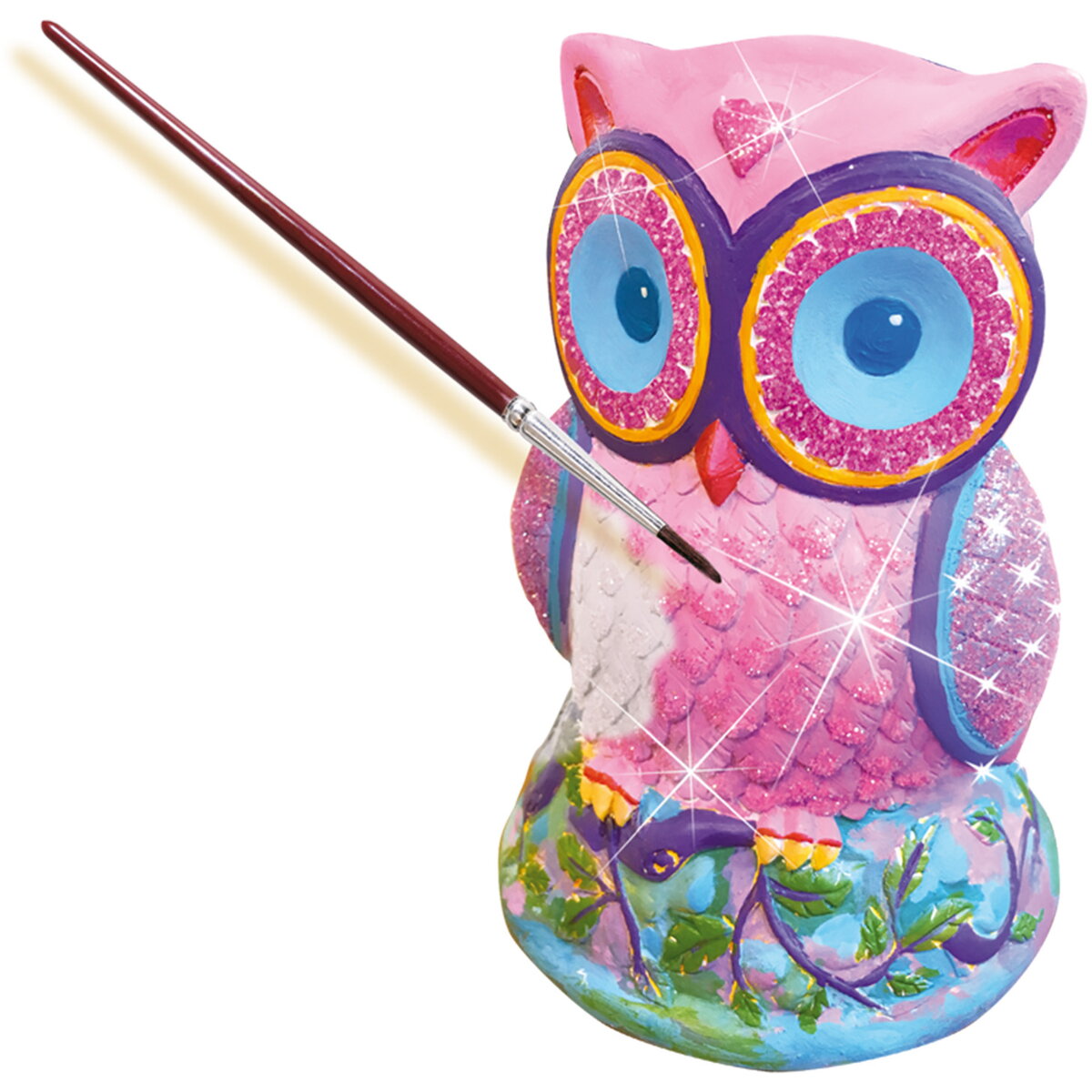 Jucarie Creativa mulaj si pictura - Bufnita