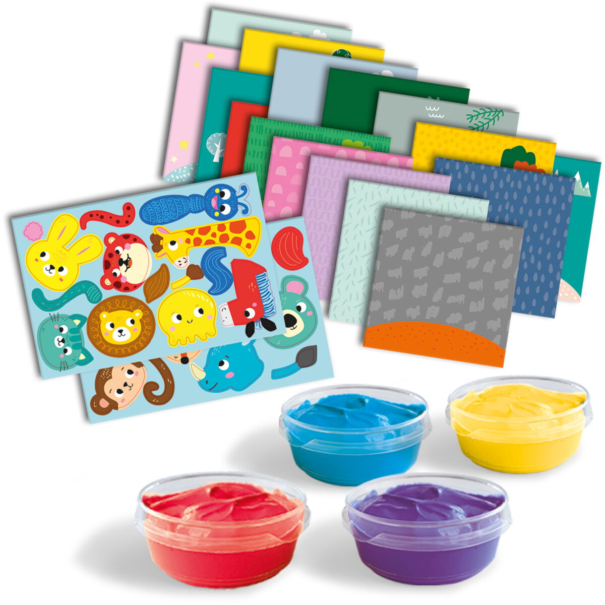 Jucarie Creativa My first - Picteaza animale cu mainile