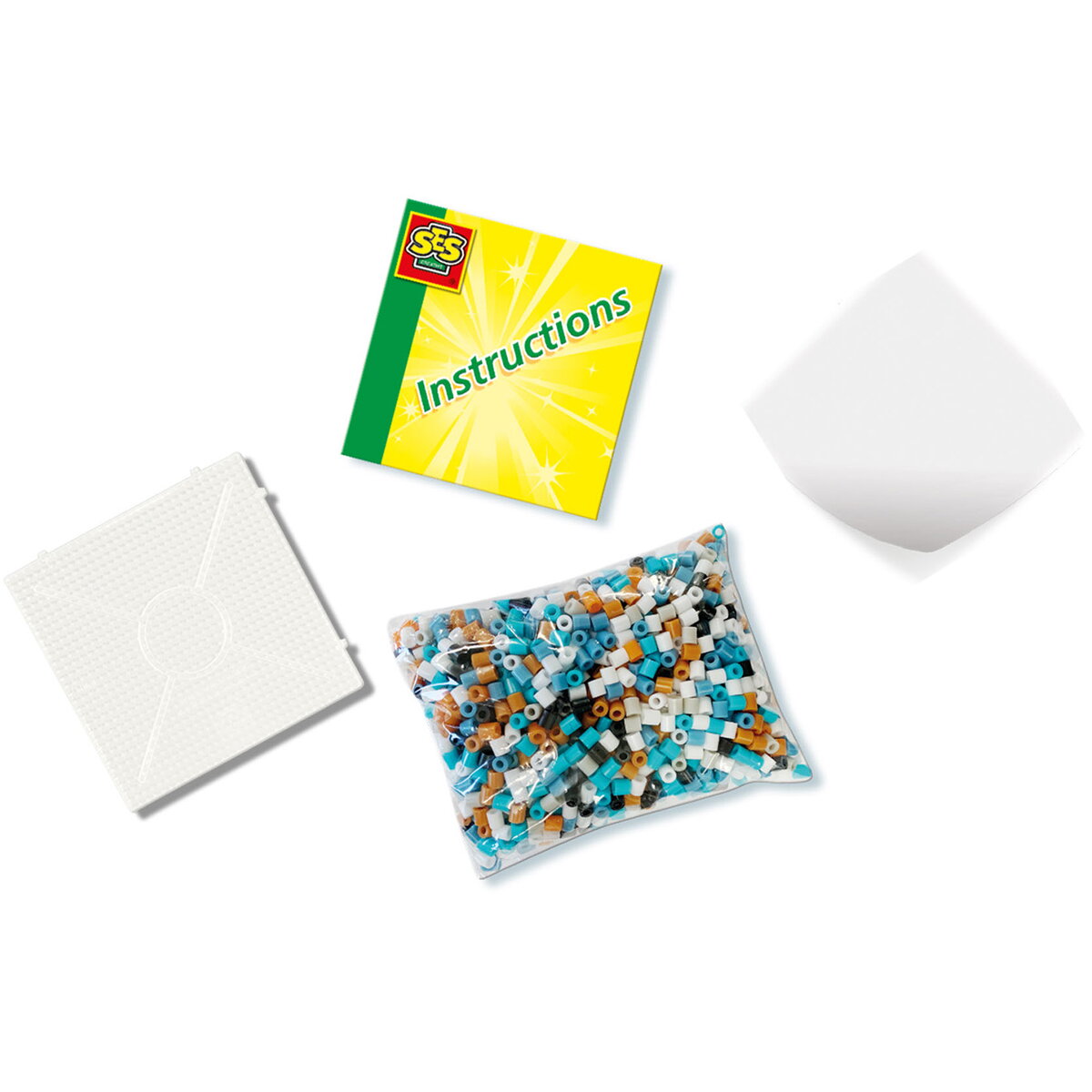 Jucarie Creativa Set copii - Margele de calcat cu Animale polare