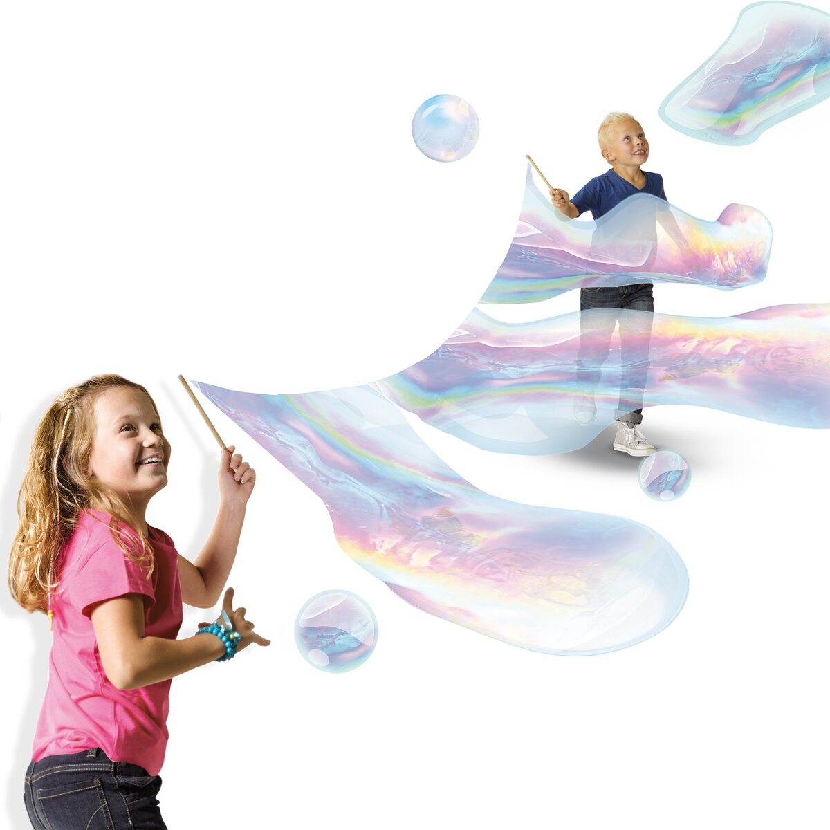 Jucarie Creativa Set Mega baloane de sapun XXL