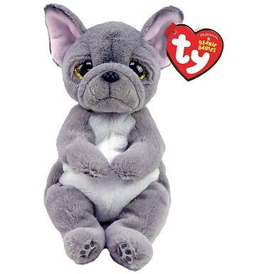 Jucarie de Plush Grey dog Wilfred 15 cm