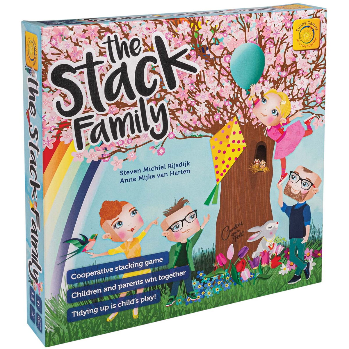 Jucarie Educationala Joc de masa pentru copii - Familia Stack