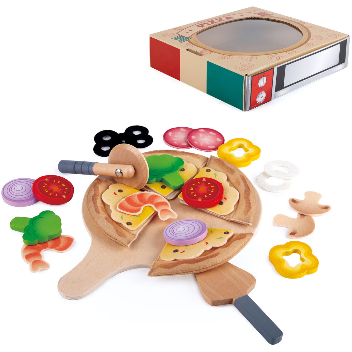 Jucarie Educationala Jucarie - Set de gatit pizza (29 piese)