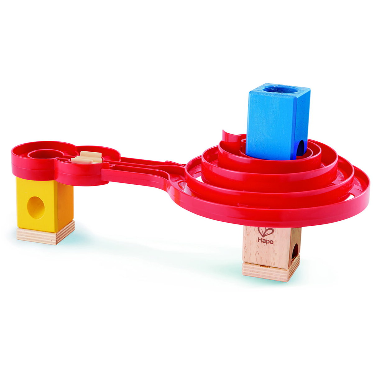 Jucarie Educationala Jucarie copii Quadrilla - circuit cu bile - Rasuceste spirala cu doua fete (18 piese)