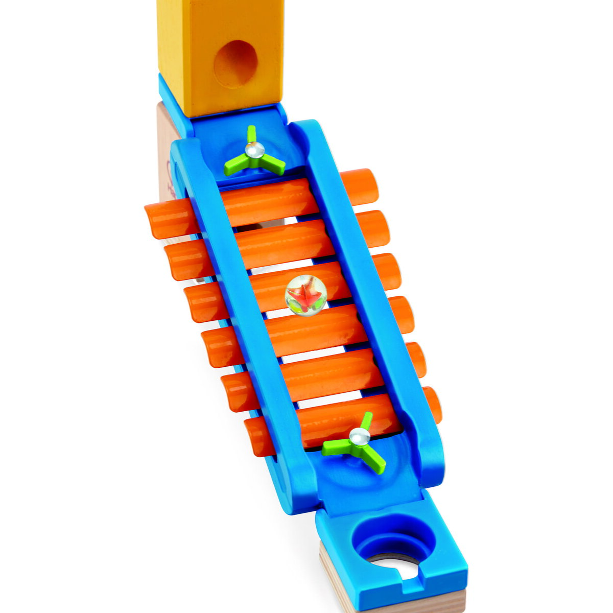 Jucarie Educationala Jucarie copii Quadrilla - circuit cu bile - Sonic (13 piese)