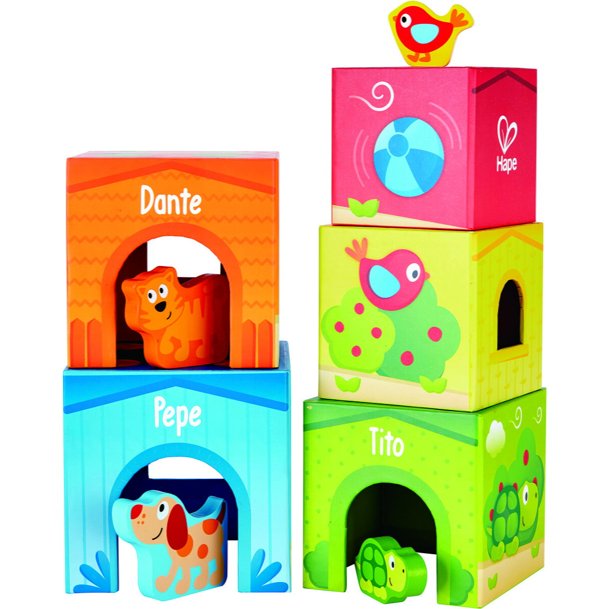 Jucarie Educationala Jucarie de stivuit - Turnul prieteniei