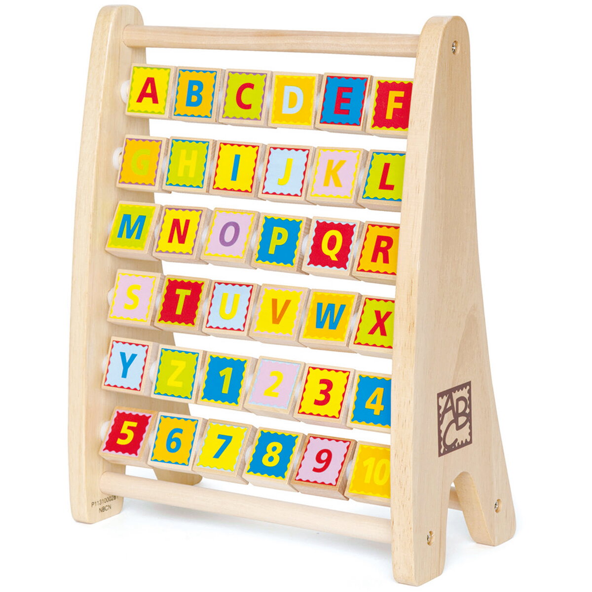 Jucarie Educationala Jucarie din lemn - Abac alfabet