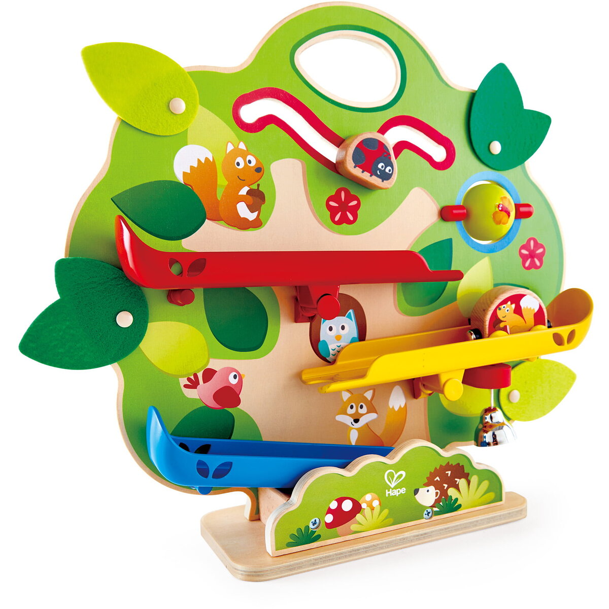 Jucarie Educationala Jucarie din lemn - Cursa pentru veverite