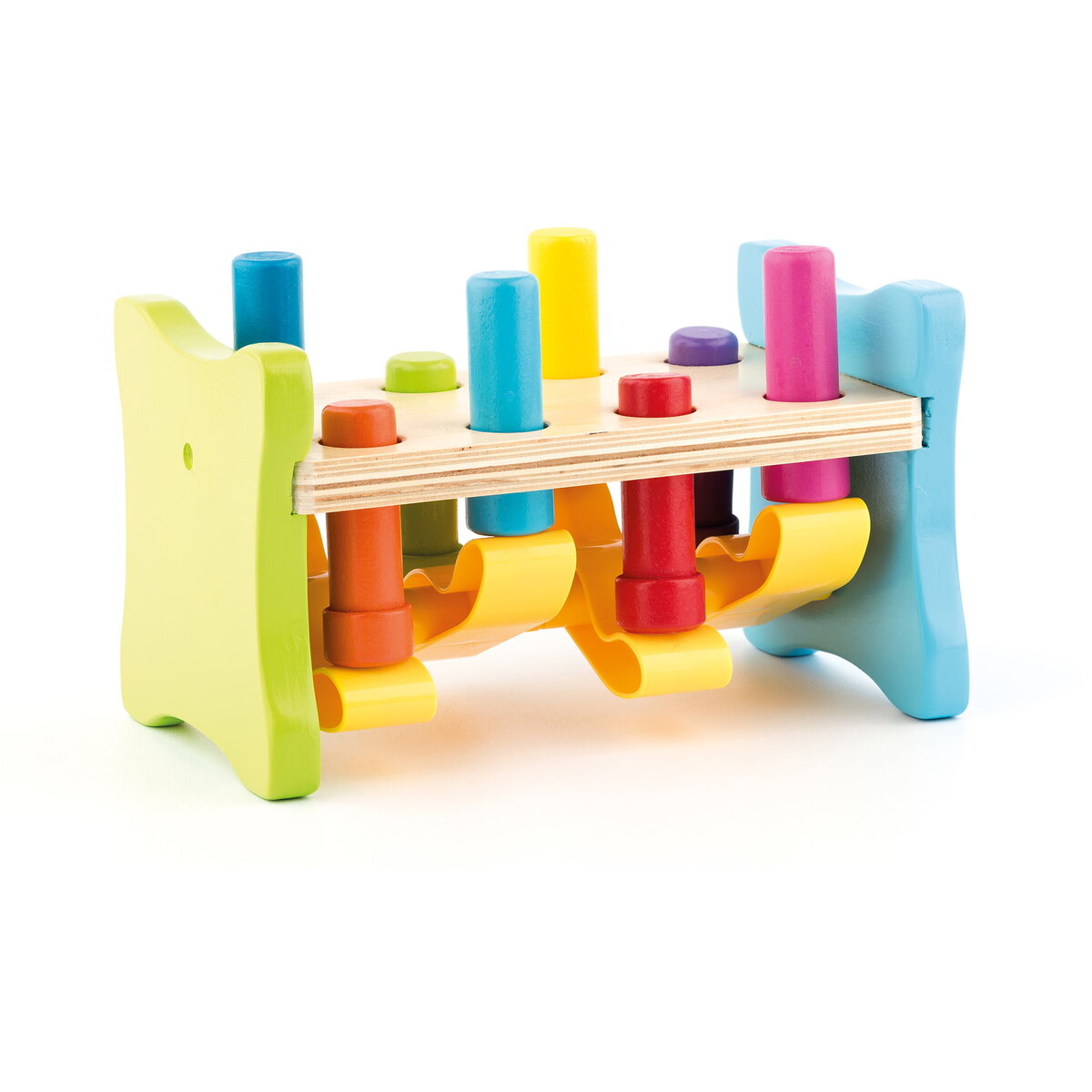 Jucarie Educationala Jucarie din lemn - Joc de copii cu ciocan