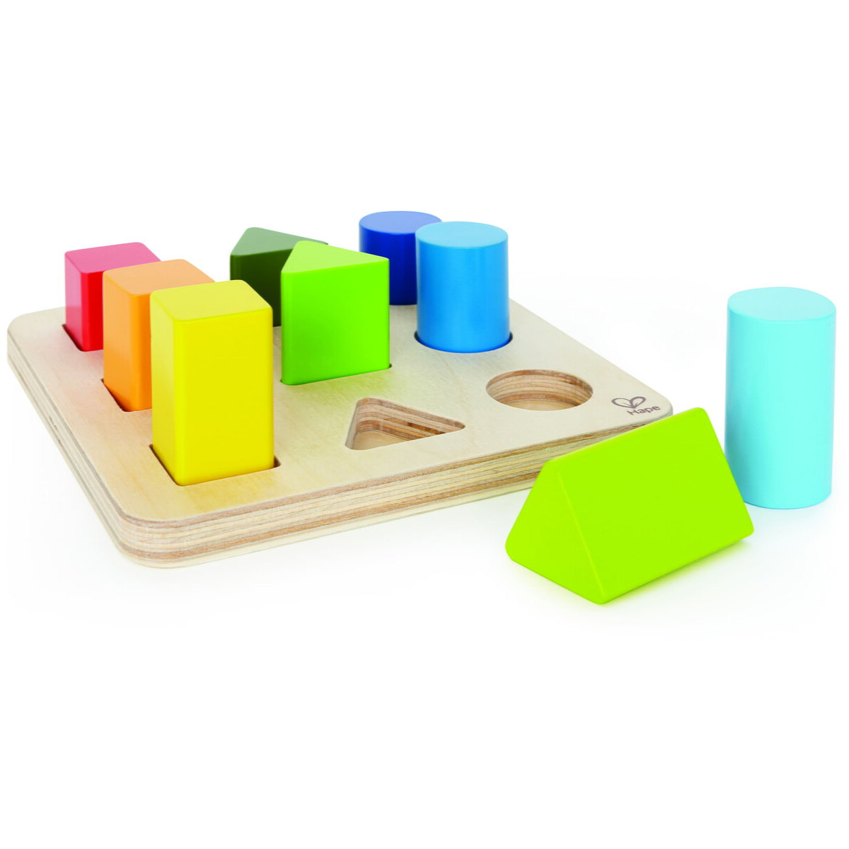 Jucarie Educationala Jucarie din lemn - Sortator forme si culori