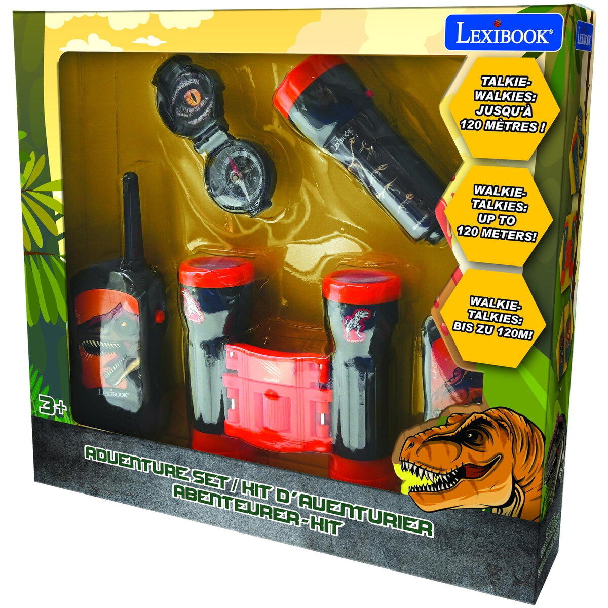 Jucarie Educationala SET CU STAȚII EMISIE-RECEPȚIE, DINOZAURI