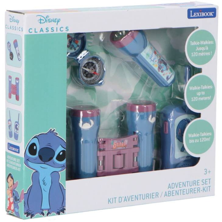 Jucarie Educationala SET CU STATII EMISIE-RECEPȚIE, STITCH