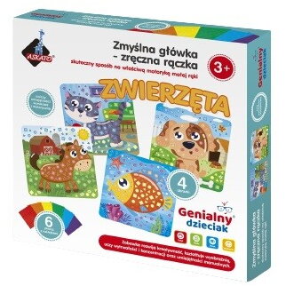 Jucarie Educativa Brilliant Kid Scrapbook Skillful hand - Animals