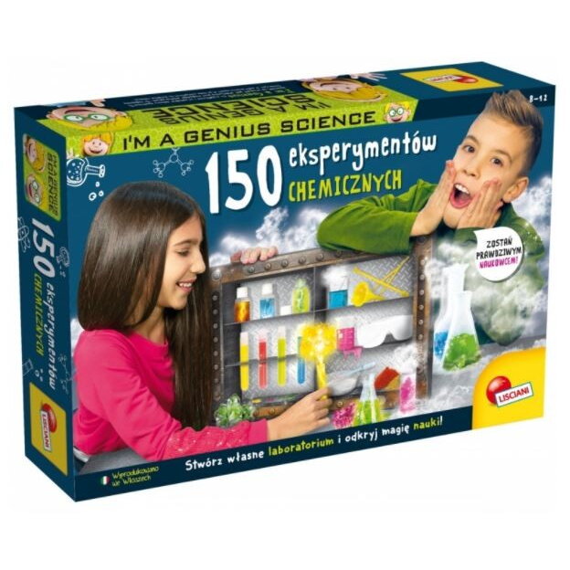 Jucarie Educativa Genius 150 Chemical experiment
