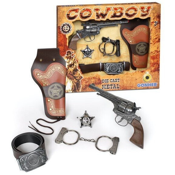 Jucarie Gonher 5-piece cowboy set