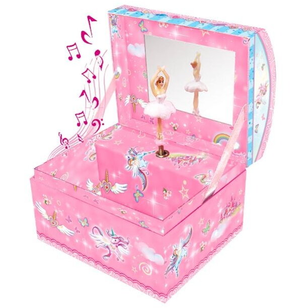 Jucarie Muzicala Pecoware Chest - Flamingo
