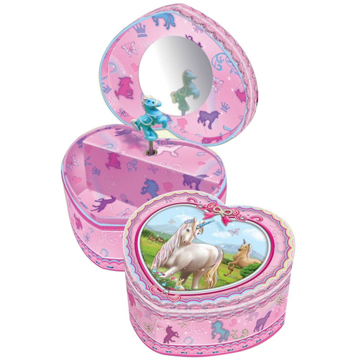 Jucarie Muzicala Pecoware Heart-shaped - Unicorns