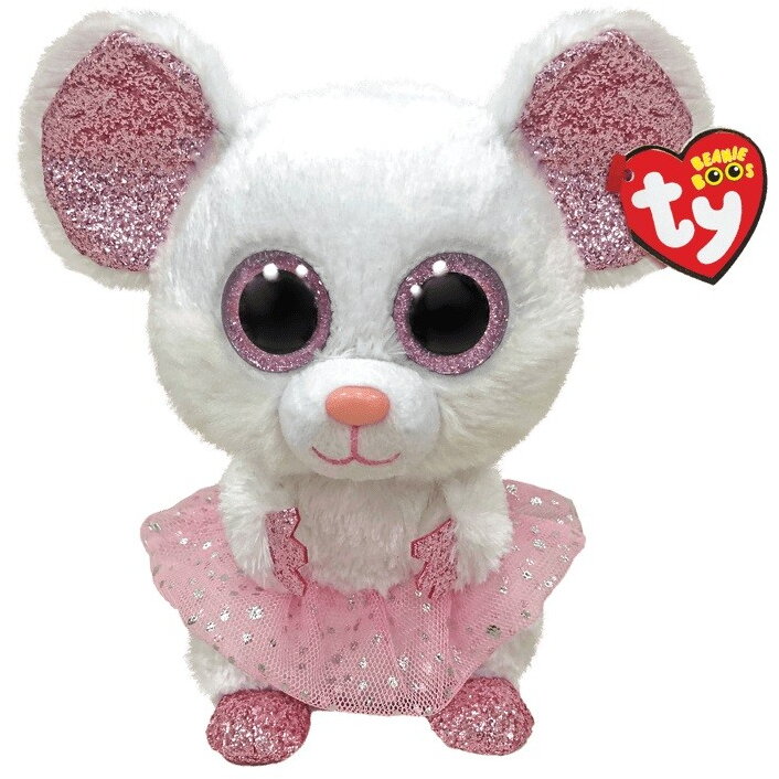 Jucarie Plush White ballerina Mouse - Nina 24 cm 36488