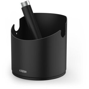 Knock Container, Knock Box for Quiet Knocking, Non-slip, black