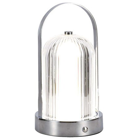 LAMPA BIROU 3IN1 CU ACUMULATOR 1800MAH - CROME