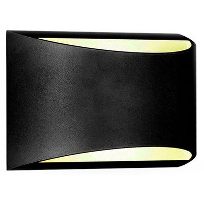 LAMPA DE PERETE LED 10W  IP54 4000K ALB NEUTRU - NEGRU