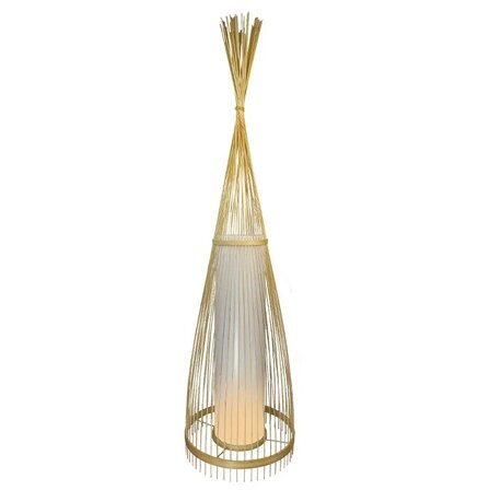 LAMPA PODEA DIN RATTAN SOCLU E27 100CM