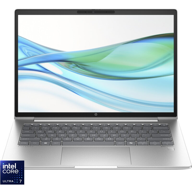 Laptop 14'' ProBook 440 G11, WUXGA IPS, Procesor Intel Core Ultra 7 155U (12M Cache, up to 4.80 GHz), 16GB DDR5, 512GB SSD, Intel Graphics, Free DOS, Silver