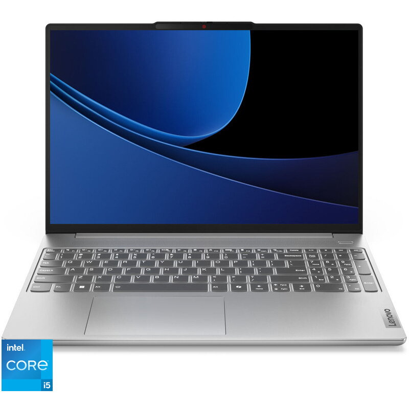 Laptop 15.3'' IdeaPad Slim 5 15IRH9, WUXGA IPS, Procesor Intel Core i5-13420H (12M Cache, up to 4.60 GHz), 16GB LPDDR5X, 512GB SSD, Intel UHD, No OS, Cloud Grey