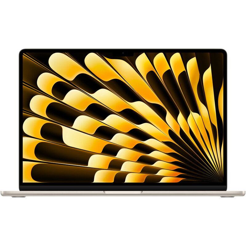 Laptop 15.3'' MacBook Air 15 with Liquid Retina, M4 chip (10-core CPU), 16GB, 256GB SSD, M4 10-core GPU, macOS, Starlight, INT keyboard, 2025