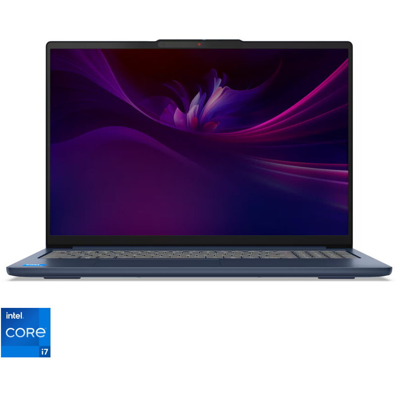 Laptop 16'' IdeaPad Slim 5 16IRH10, WUXGA IPS, Procesor Intel Core i7-13620H (24M Cache, up to 4.90 GHz), 16GB DDR5, 1TB SSD, Intel UHD, No OS, Cosmic Blue