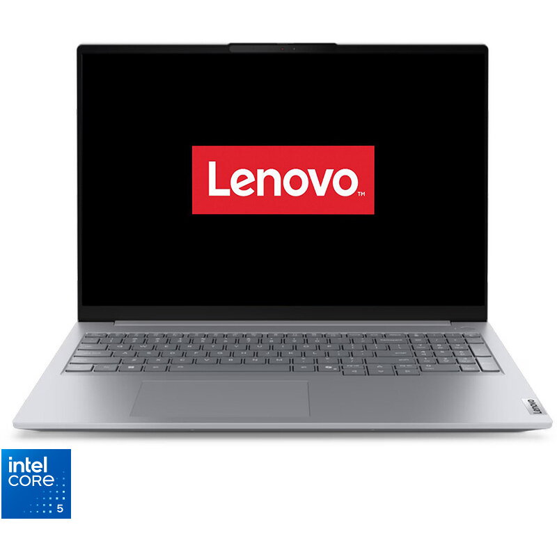 Laptop ThinkBook 16 G8 IRL 16 inch WUXGA Intel Core 5 210H 16GB DDR5 512GB SSD Arctic Grey