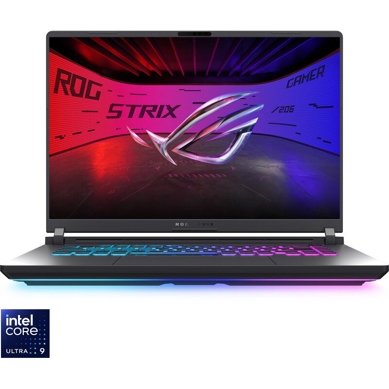 Laptop ROG Strix G16 WQXGA 16 inch Intel Core Ultra 9 275HX 16GB 1TB SSD RTX 5060 Free Dos Eclipse Gray
