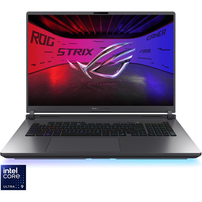 Laptop ROG Strix G18 WQXGA 18 inch Intel Core Ultra 9 275HX 32GB 1TB SSD RTX 5070 Free Dos Eclipse Gray
