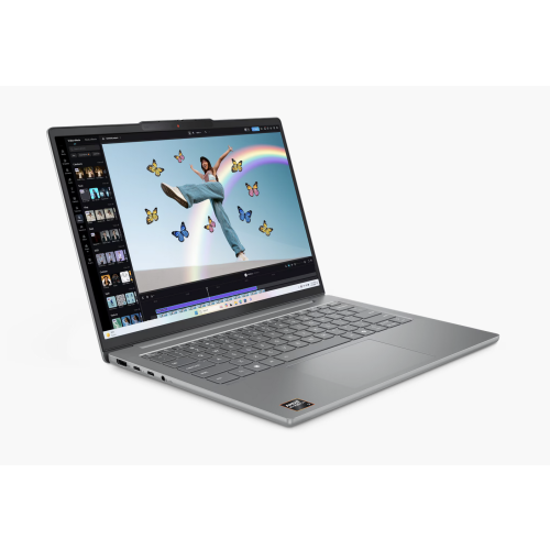Laptop IdeaPad Slim 5 14AKP10, 14 WUXGA OLED, AMD Ryzen AI 5 340, RAM 32GB, SSD 1TB, No OS, Luna Grey