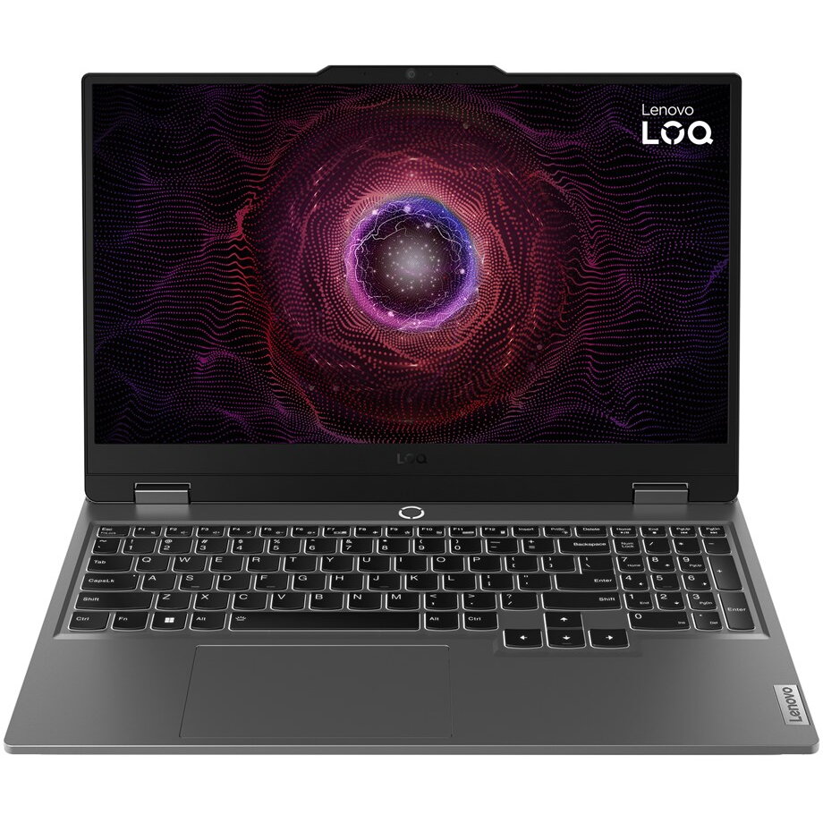 Laptop LOQ FHD 15.6 inch AMD Ryzen 5 7235HS 16GB 512GB SSD RTX 3050 Free Dos Grey