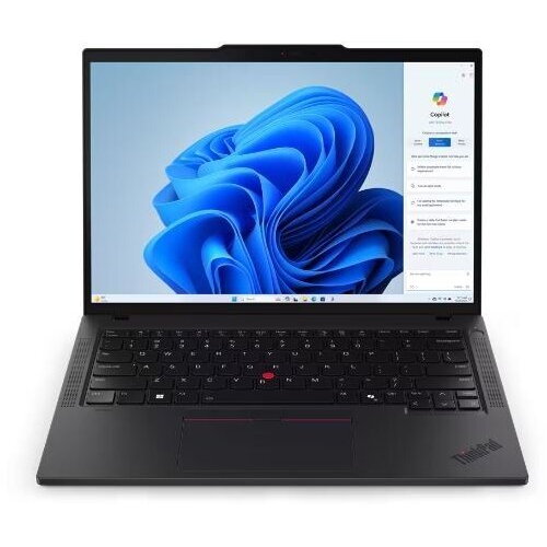 Laptop ThinkPad T14 G5 WUXGA 14 inch Intel Core Ultra 7 155U 16GB 512GB SSD Windows 11 Pro Black