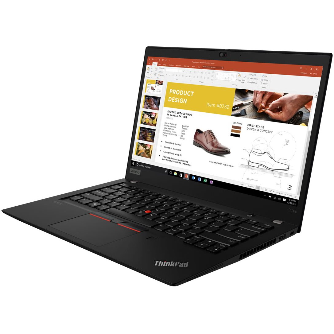 Laptop ThinkPad T14s G1 WUXGA 14 inch Intel Core Ultra 7 255U 32GB 1TB SSD Windows 11 Pro Black