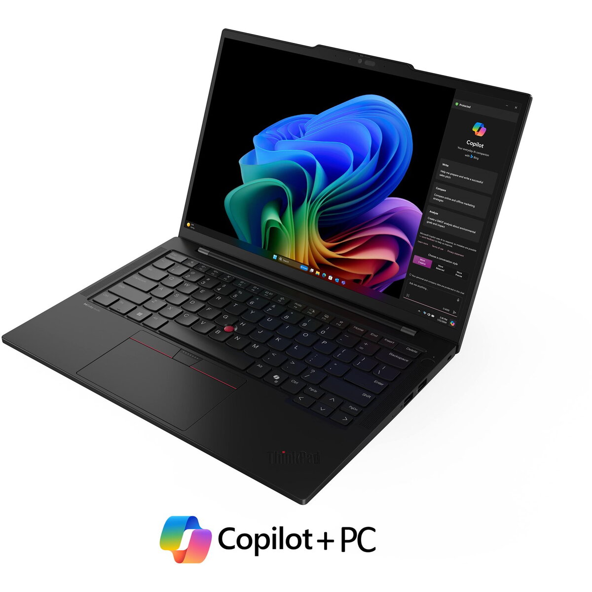 Laptop ThinkPad T14s G6 WUXGA 14 inch Intel Core Ultra 5 228V 32GB 512GB SSD Windows 11 Pro Black