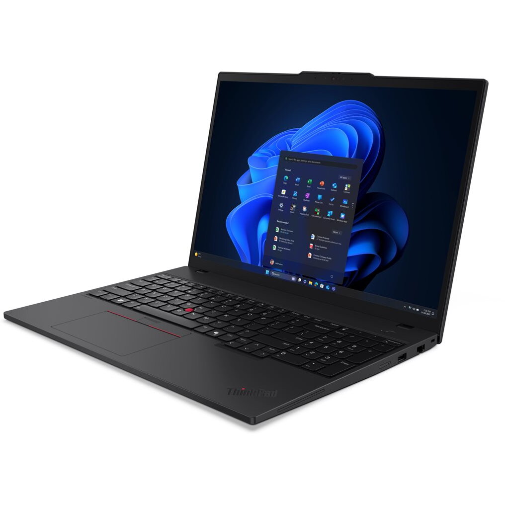 Laptop  ThinkPad T16 Gen 4 16 WUXGA ULT7-255U/32GB/1TB/Integrated Intel/WIN11 Pro/ENG Backlit kbd/Black/FP/LTE Upgradable/SC/3Y Warranty