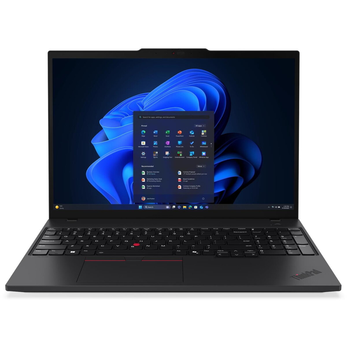 Laptop  ThinkPad T16 Gen 4 16 WUXGA ULT7-255U/32GB/1TB/Integrated Intel/WIN11 Pro/Nordic Backlit kbd/Black/FP/LTE Upgradable/SC/3Y Warranty