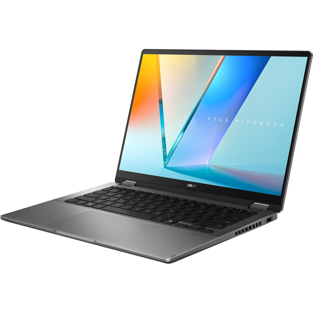 Laptop Vivobook 14 Flip WUXGA 14 inch Intel Core Ultra 5 226V 16GB 1TB PCIe Windows 11 Pro Matte Gray