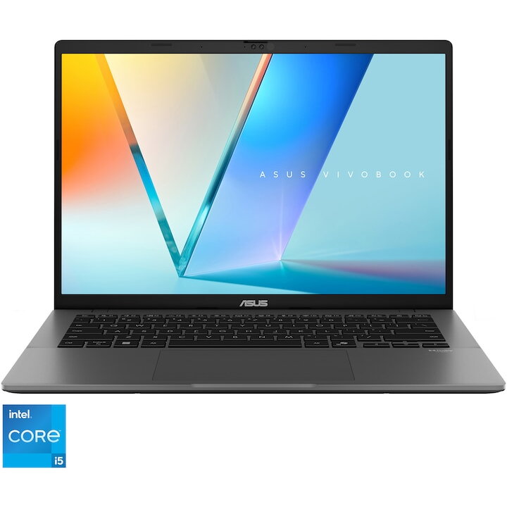 Laptop Vivobook S14 WUXGA 14 inch Intel Core i5-13420H 16GB 1TB SSD Free Dos Matte Gray
